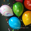 Ballons en latex d'agate ballons en marbre